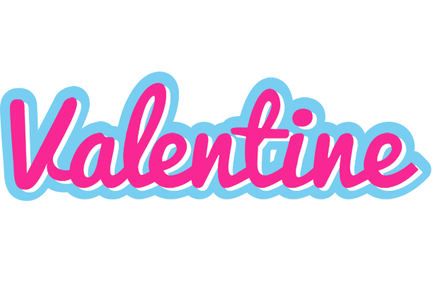 Valentine popstar logo