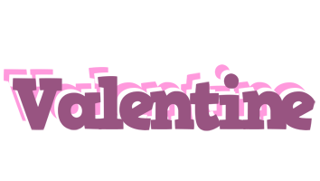 Valentine relaxing logo