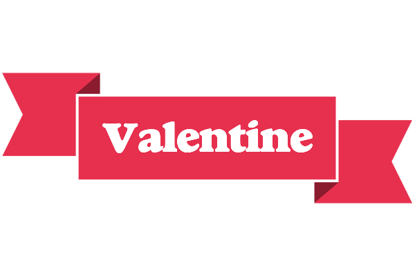 Valentine sale logo