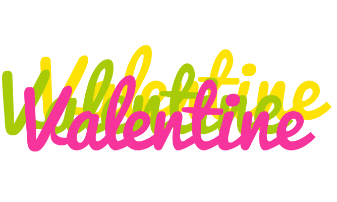 Valentine sweets logo