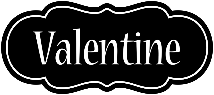 Valentine welcome logo
