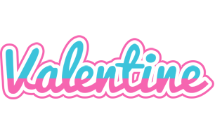 Valentine woman logo