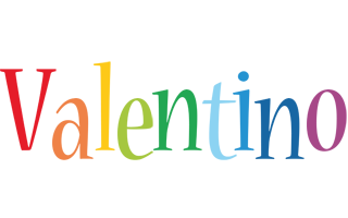 Valentino birthday logo