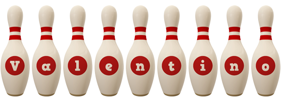Valentino bowling-pin logo