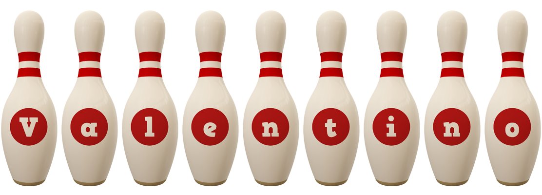 Valentino bowling-pin logo