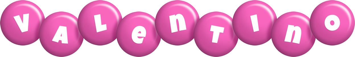 Valentino candy-pink logo