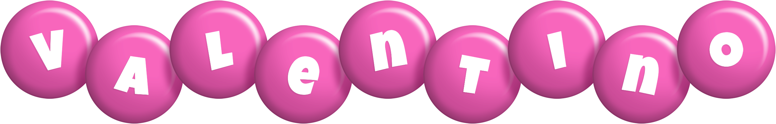 Valentino candy-pink logo