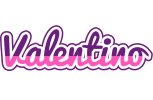 Valentino cheerful logo