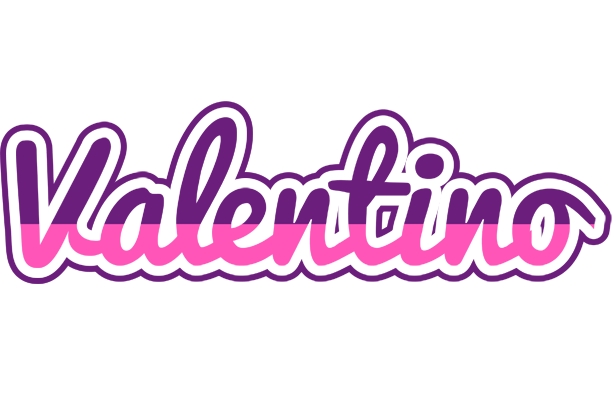 Valentino cheerful logo