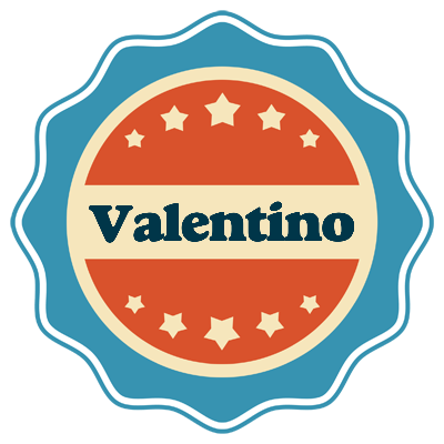 Valentino labels logo