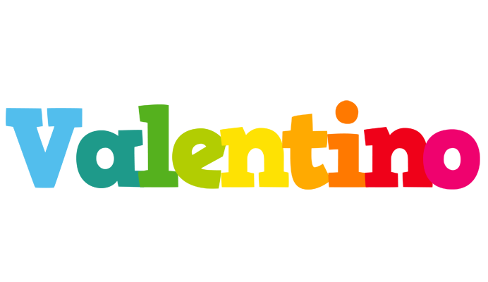 Valentino rainbows logo