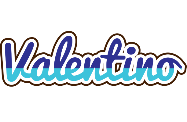 Valentino raining logo