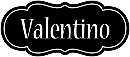 Valentino welcome logo