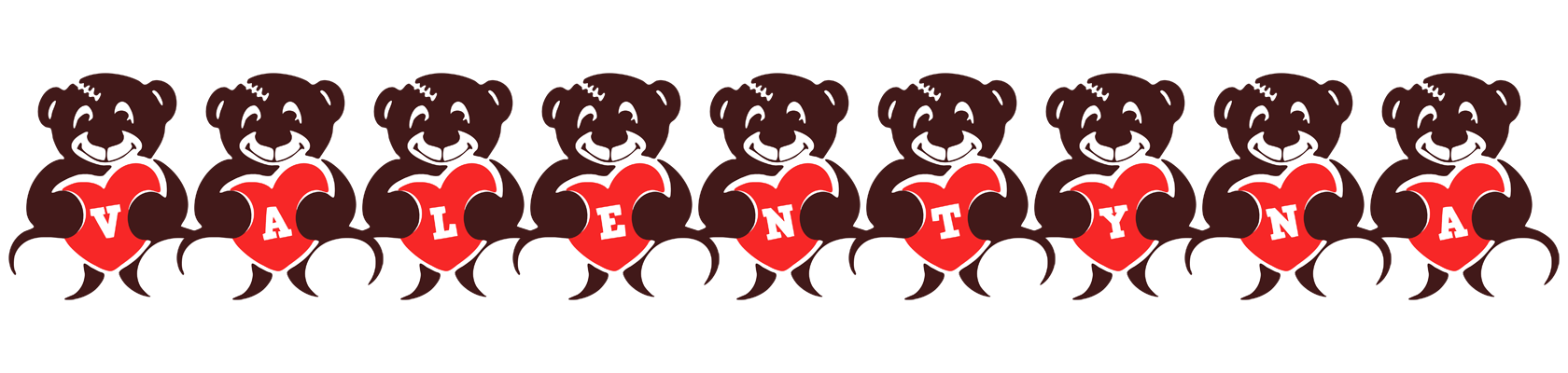 Valentyna bear logo