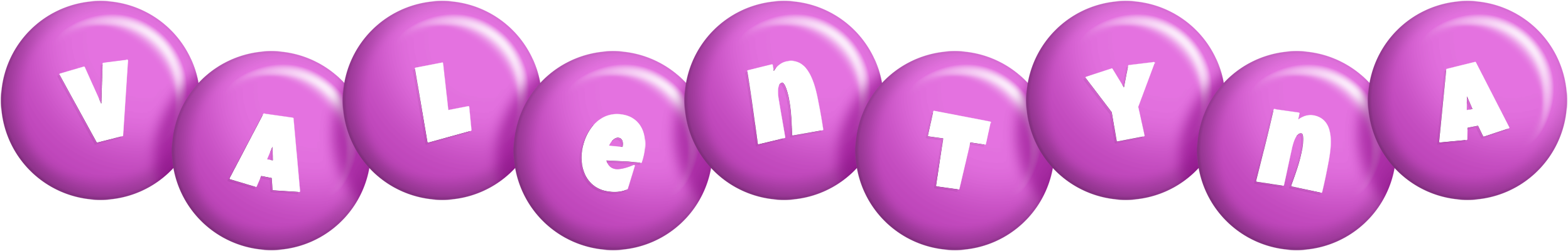 Valentyna candy-purple logo