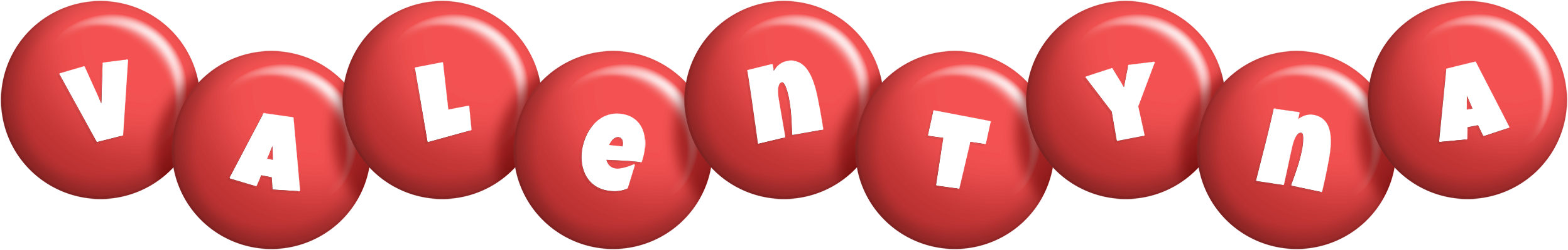 Valentyna candy-red logo