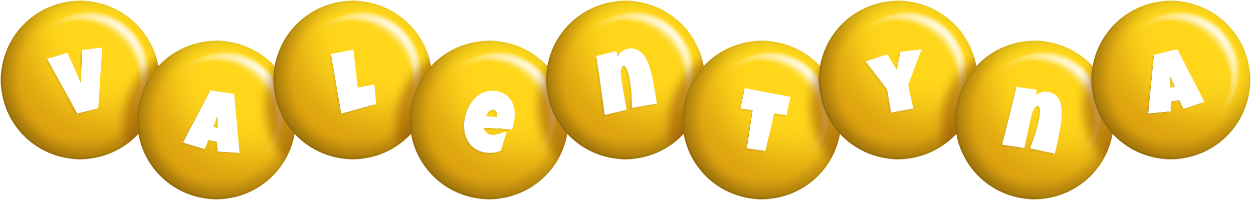 Valentyna candy-yellow logo