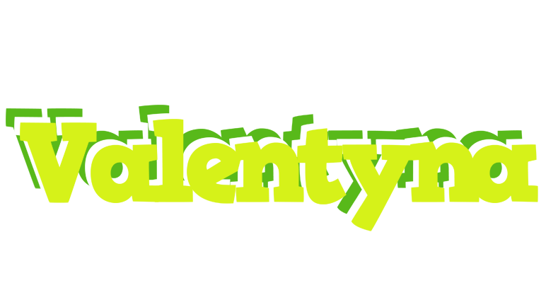 Valentyna citrus logo