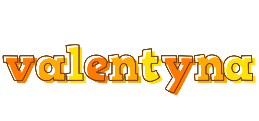 Valentyna desert logo