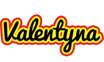 Valentyna flaming logo