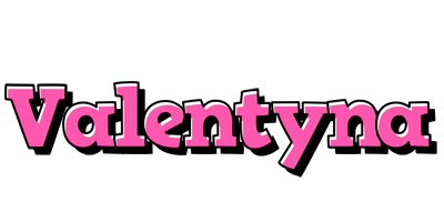 Valentyna girlish logo