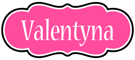 Valentyna invitation logo