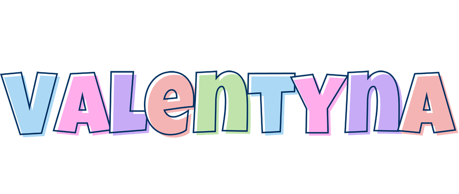 Valentyna pastel logo