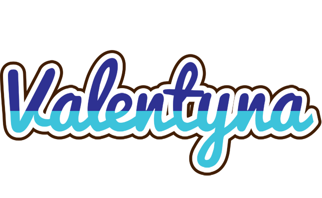 Valentyna raining logo
