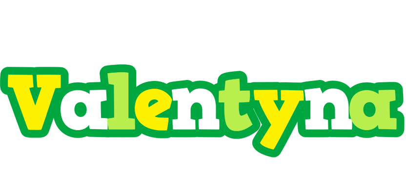 Valentyna soccer logo