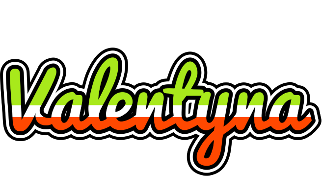 Valentyna superfun logo