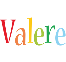 Valere birthday logo
