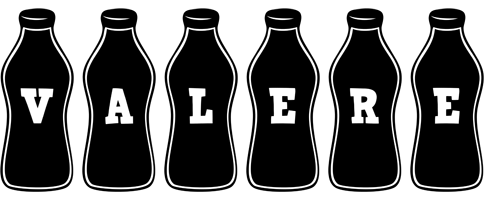Valere bottle logo