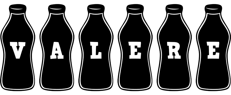Valere bottle logo