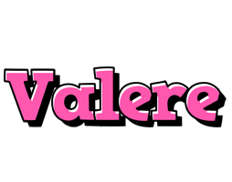 Valere girlish logo