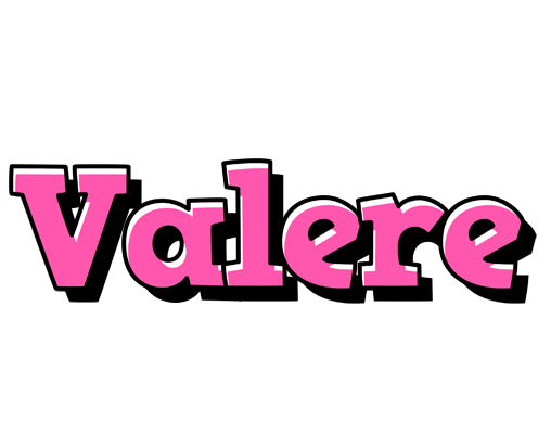Valere girlish logo
