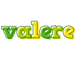 Valere juice logo