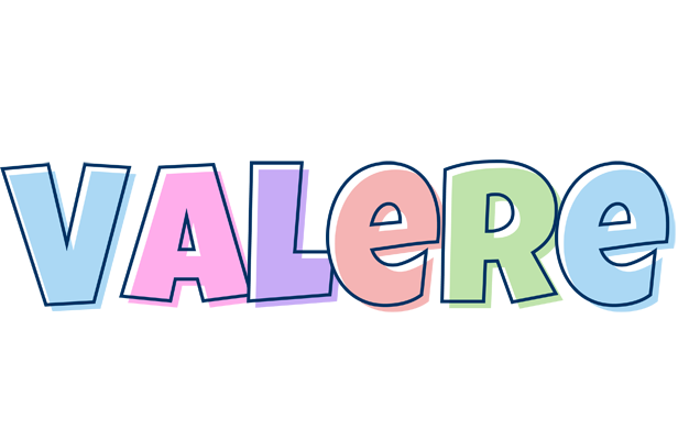 Valere pastel logo