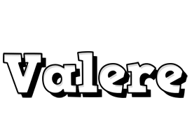Valere snowing logo