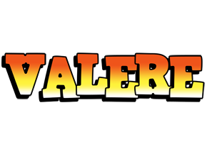 Valere sunset logo