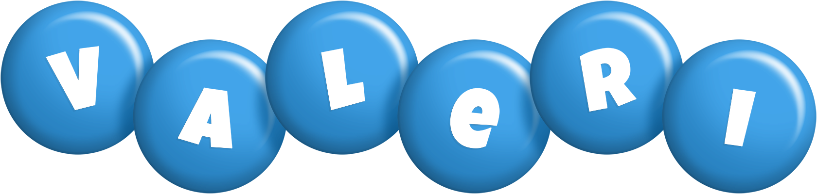 Valeri candy-blue logo
