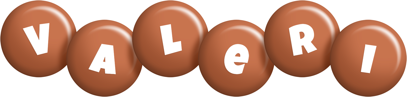 Valeri candy-brown logo