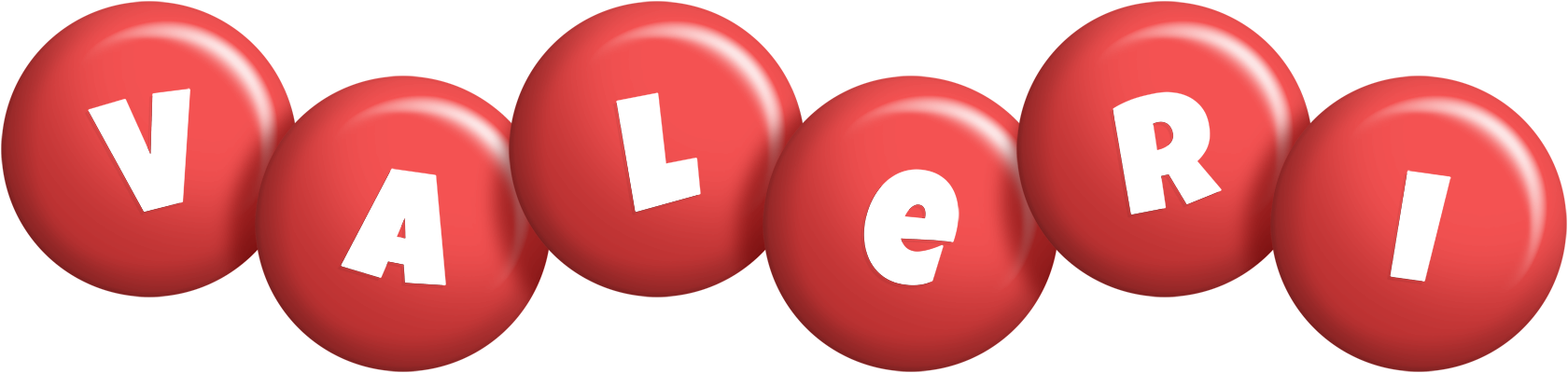 Valeri candy-red logo