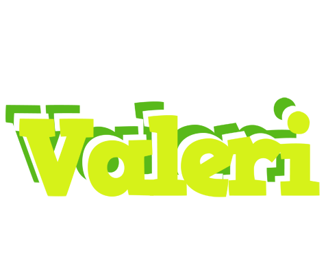 Valeri citrus logo