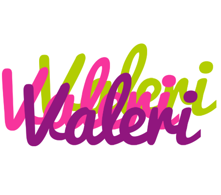 Valeri flowers logo