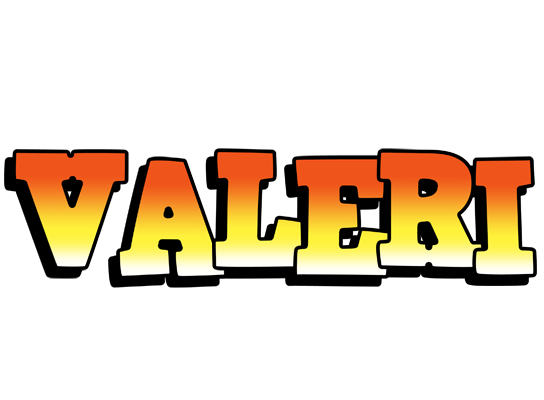 Valeri sunset logo