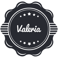 Valeria badge logo