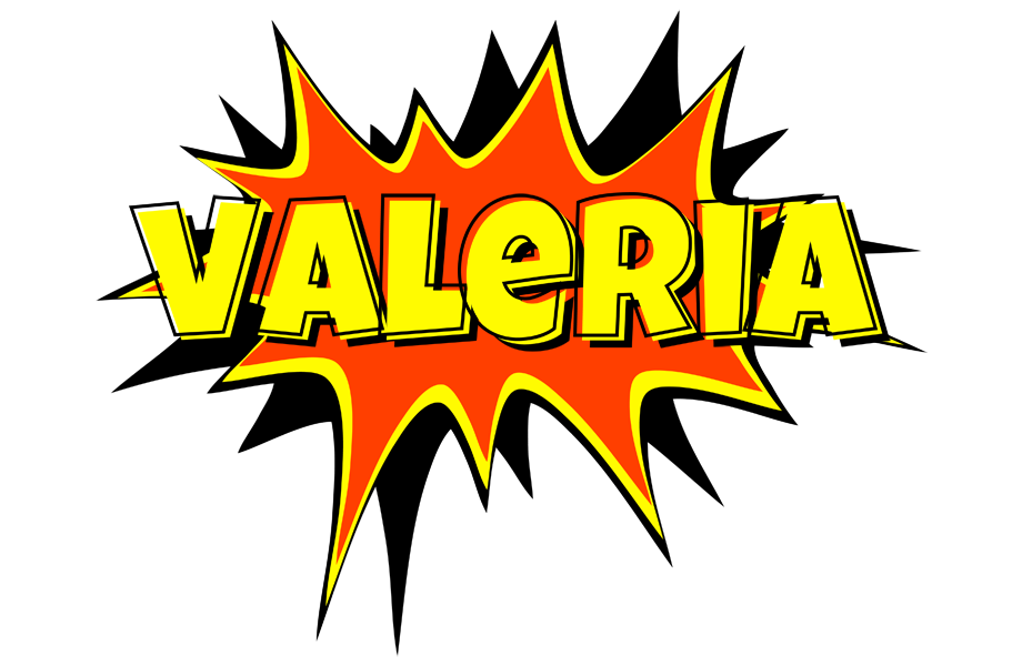 Valeria bazinga logo