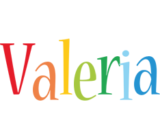 Valeria birthday logo