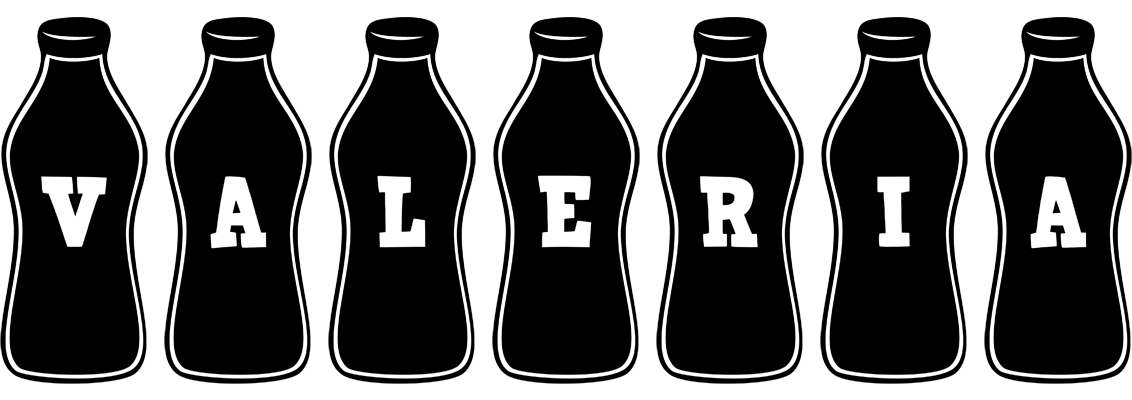 Valeria bottle logo
