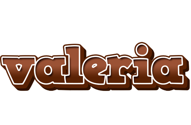 Valeria brownie logo